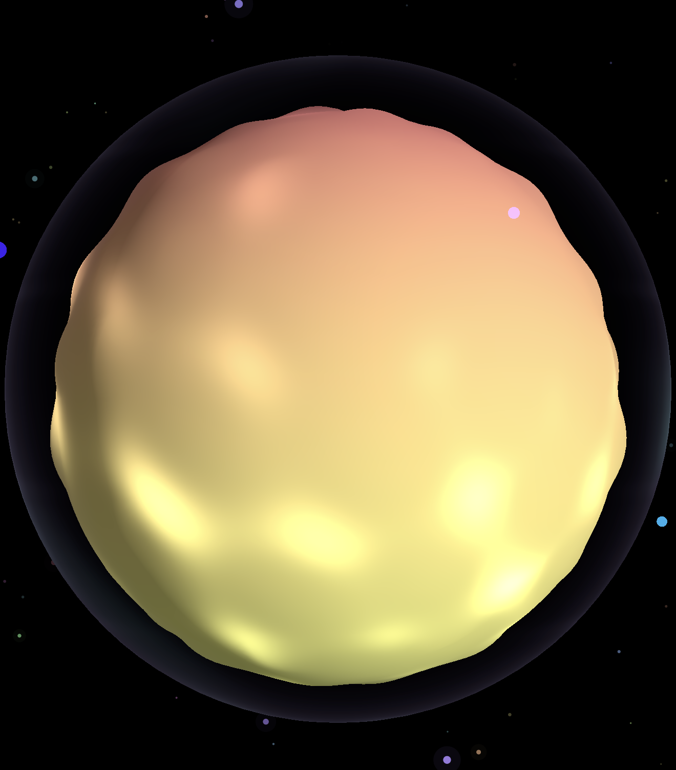 srad sphere responding to live sensor data